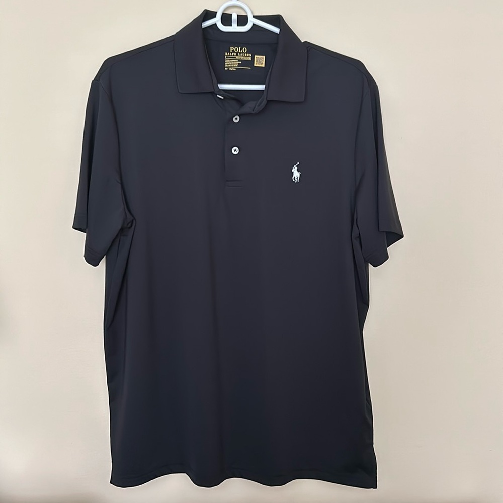 Polo Ralph Lauren Performance Golf /Polo Shirt Black Size M